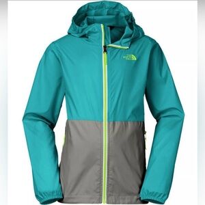 The North Face windbreaker Jacket - girls size 10/12